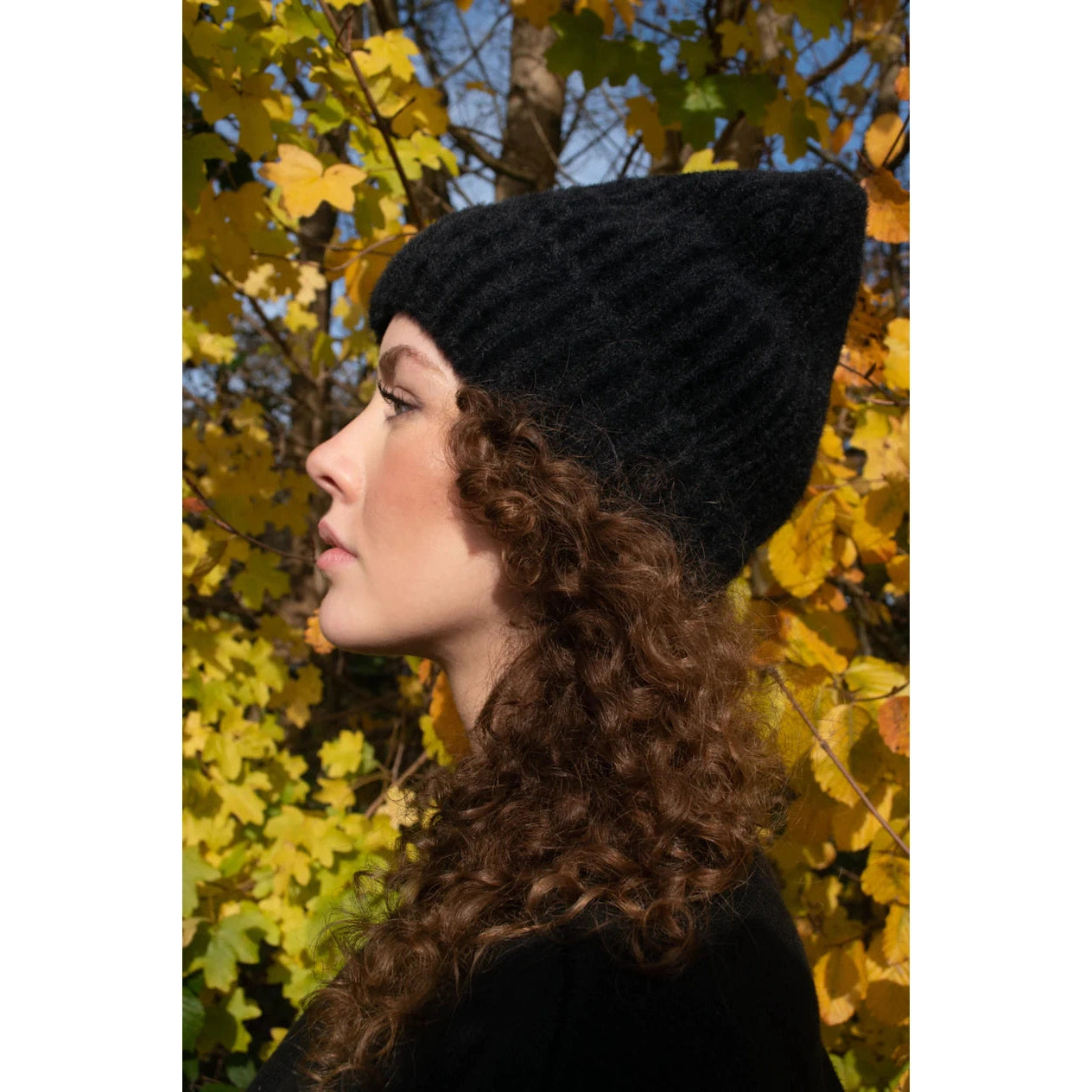 Wintermuts met satijnen voering