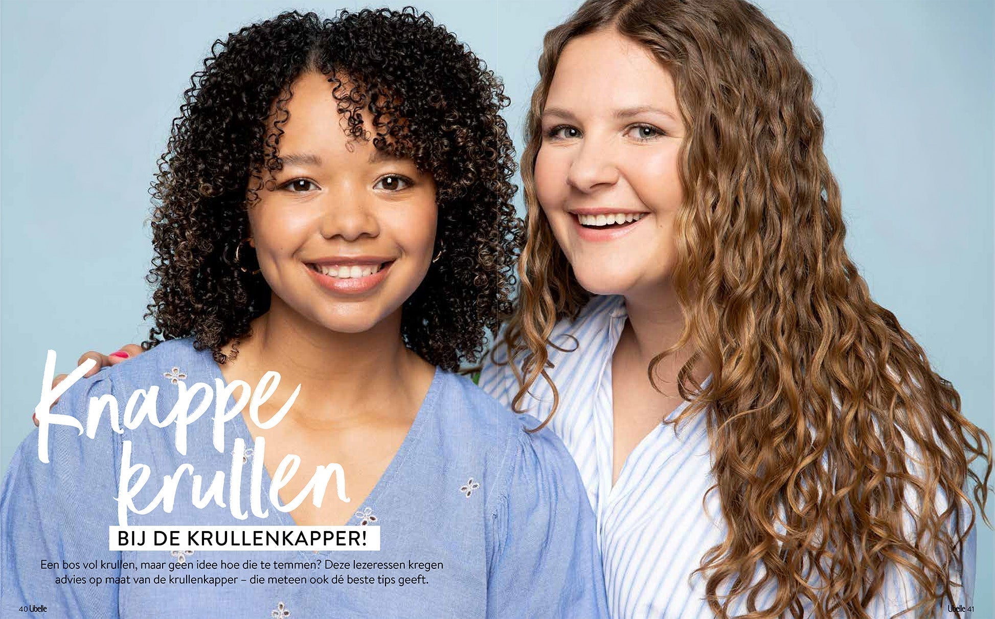 Ontdek onze krullentransformaties en -tips in Libelle!